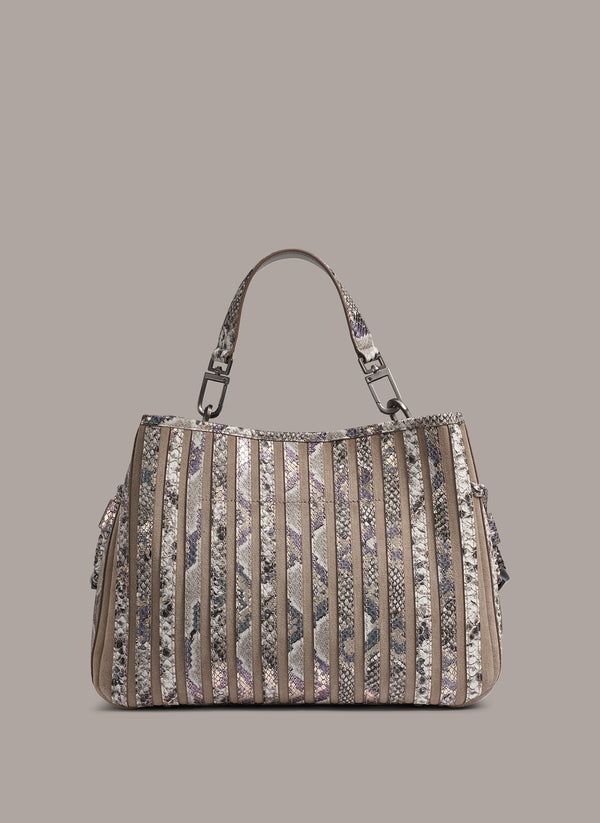 Donna Karan BELLEROSE SATCHEL Multi Python
