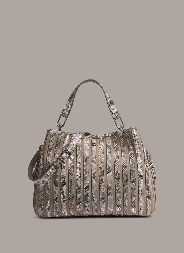 donna karan BELLEROSE SATCHEL Multi Python