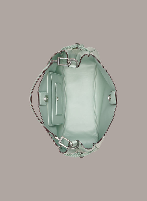 Donna Karan BELLEROSE SATCHEL Pale Jade