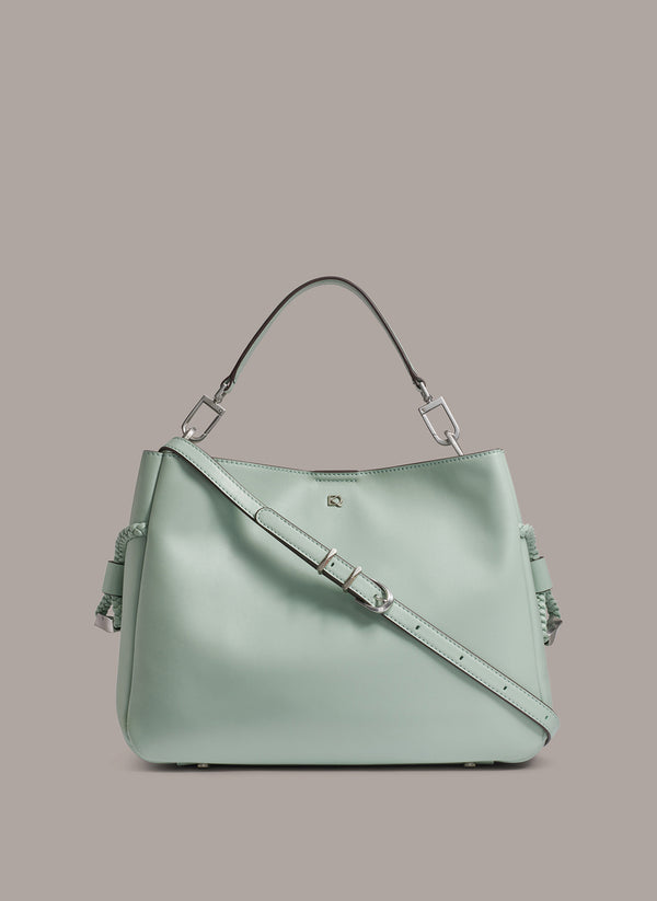 donna karan BELLEROSE SATCHEL Pale Jade