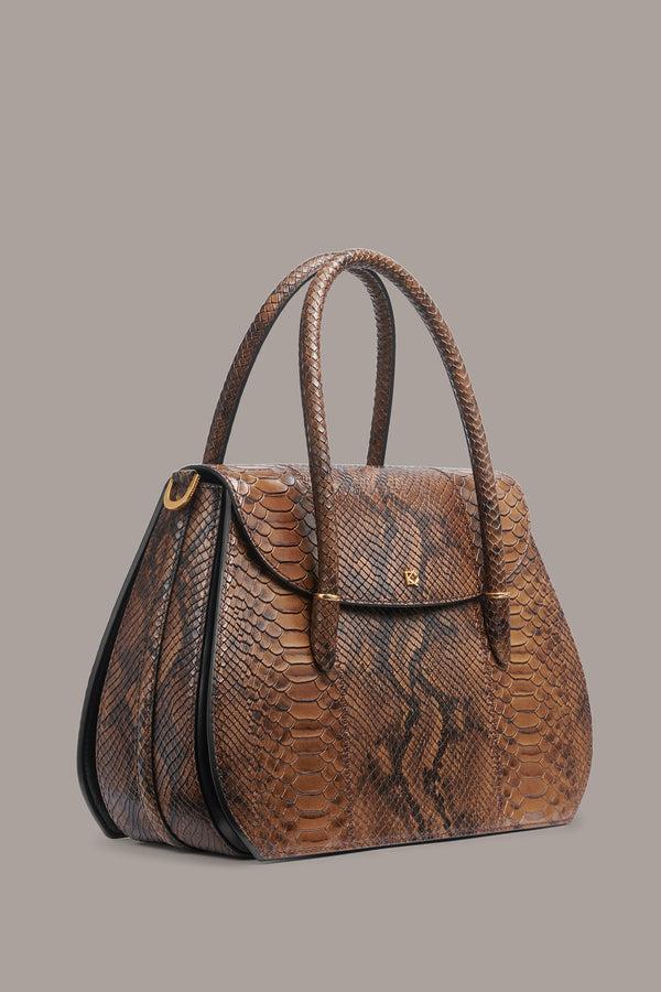 Donna Karan BELLEROSE SATCHEL Teak
