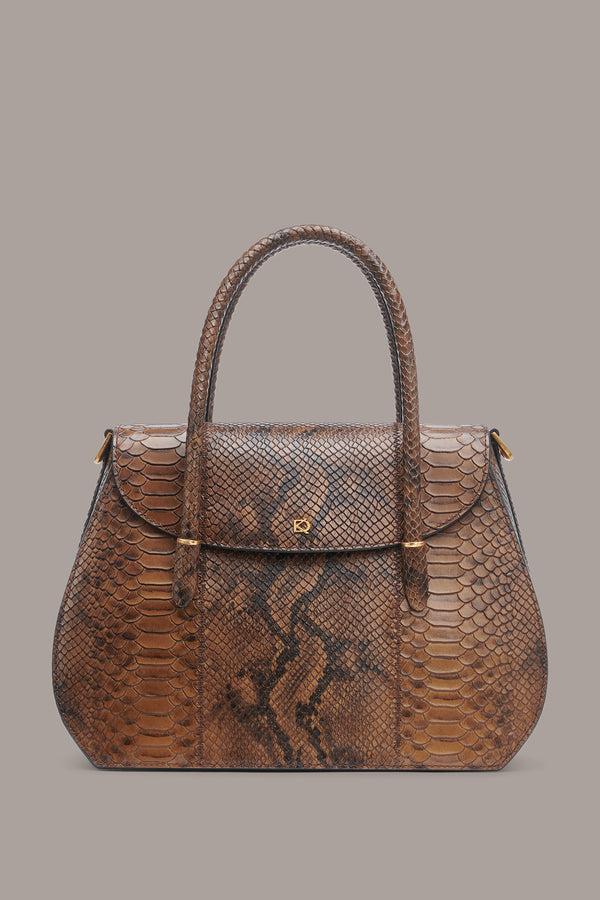 Donna Karan BELLEROSE SATCHEL Teak