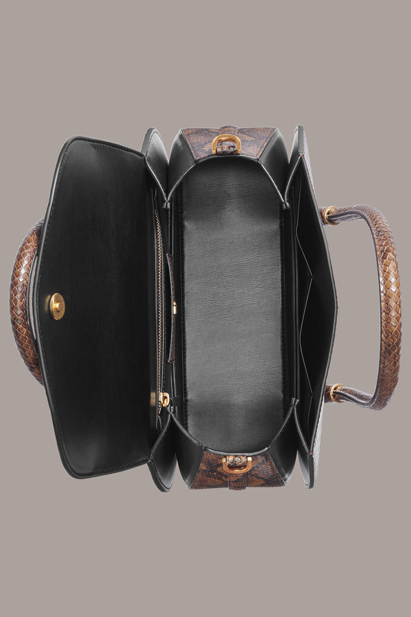 Donna Karan BELLEROSE SATCHEL Teak