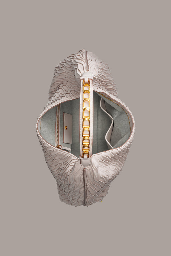 Donna Karan BELLMORE XL HOBO BAG Sand