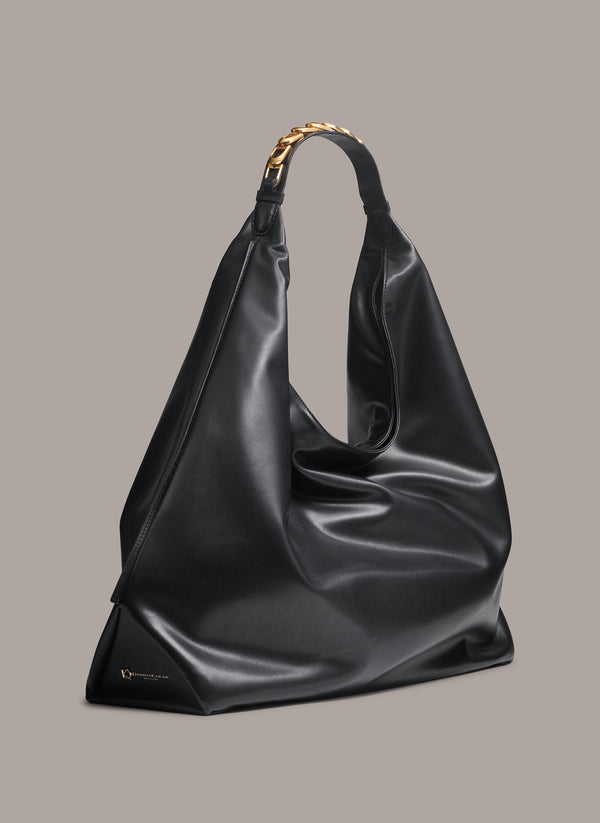 Donna Karan BELLMORE XL HOBO Black