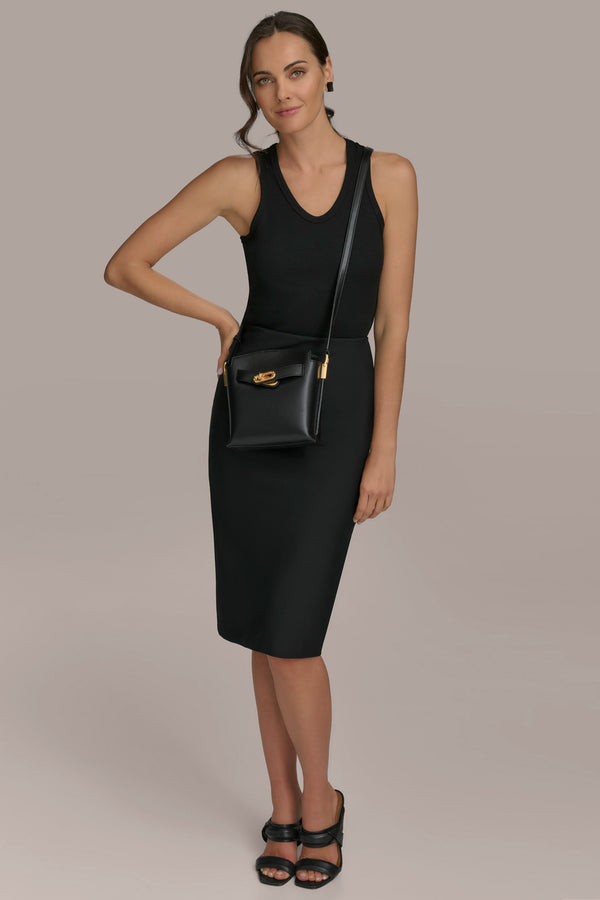 Donna Karan BRIDGEHAMPTON CROSSBODY BAG Black