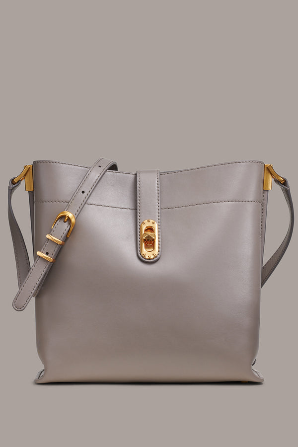 donna karan BRIDGEHAMPTON CROSSBODY CLOUD