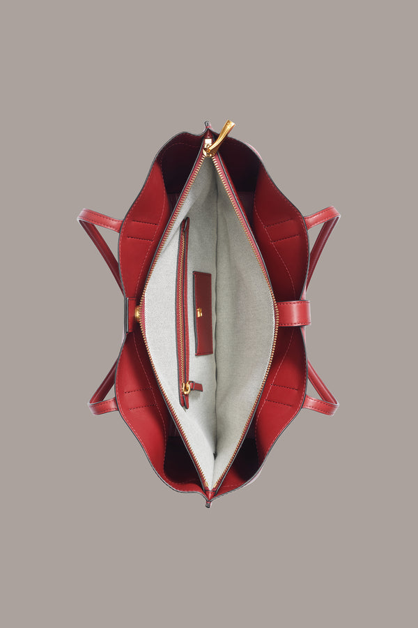 Donna Karan BRIDGEHAMPTON TOTE Claret