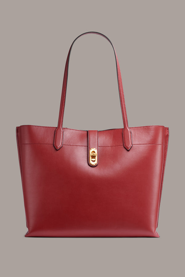 donna karan BRIDGEHAMPTON TOTE Claret