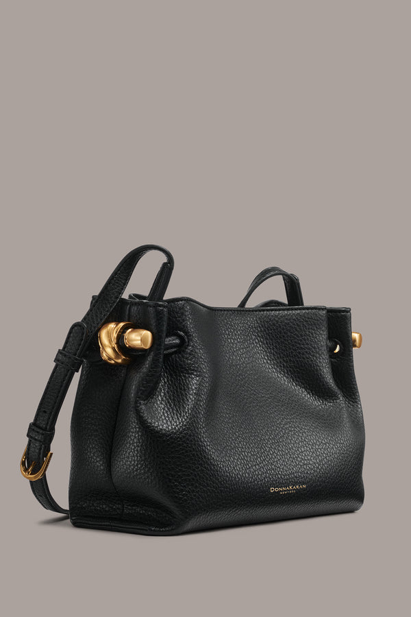 Donna Karan CASHMERE CROSSBODY BAG Black