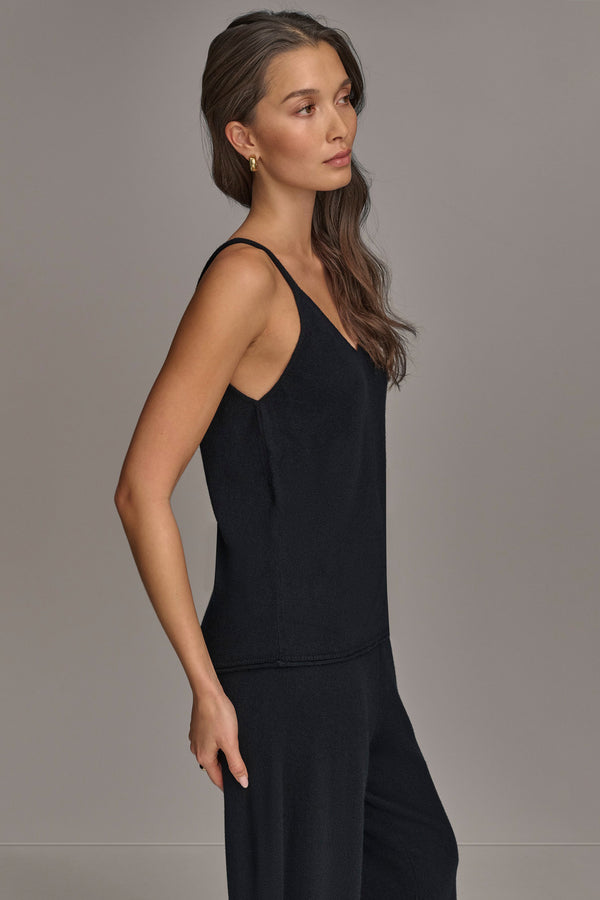 Donna Karan CASHMERE SHELL Black