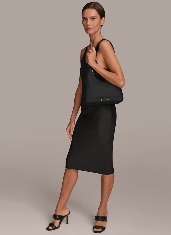 Donna Karan CEDARHURST HOBO Black