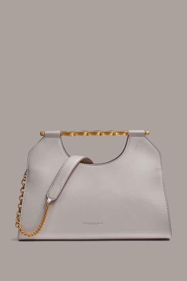 donna karan COMMACK CLUTCH SAND