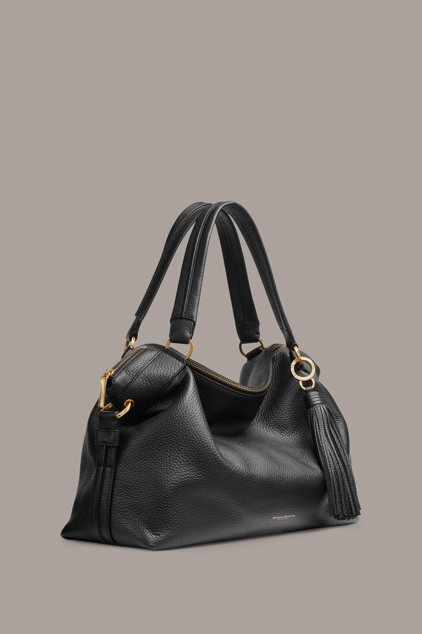 Donna Karan GLENWOOD SATCHEL BAG Black