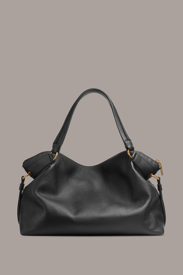 Donna Karan GLENWOOD SATCHEL BAG Black