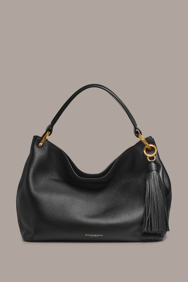 donna karan GLENWOOD SHOULDER BAG Black