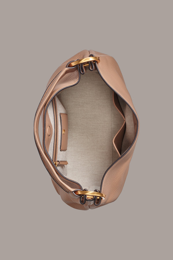 Donna Karan GLENWOOD SHOULDER BAG TOASTED ALMOND