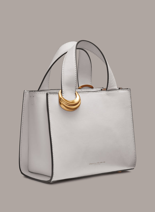 Donna Karan HEWLETT CROSSBODY Brilliant White