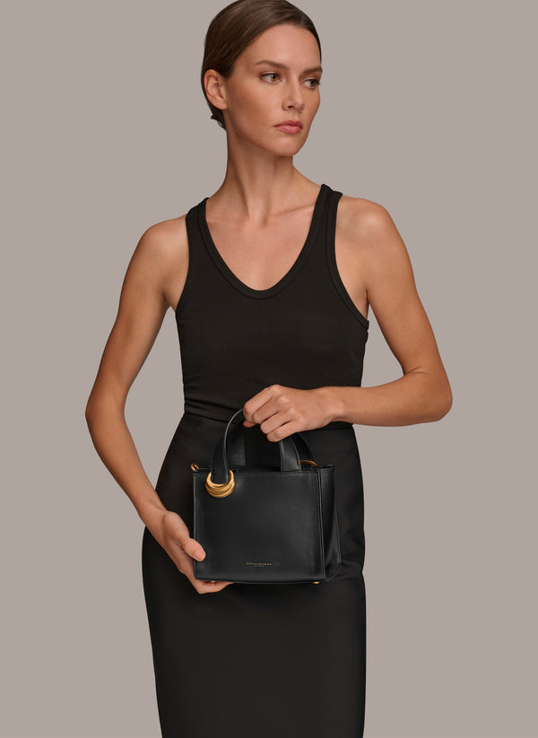 Donna Karan HEWLETT CROSSBODY Zinc