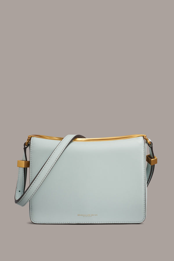 donna karan JERICHO SHOULDER BAG Frost Blue