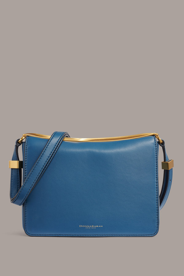 donna karan JERICHO SHOULDER BAG peacock