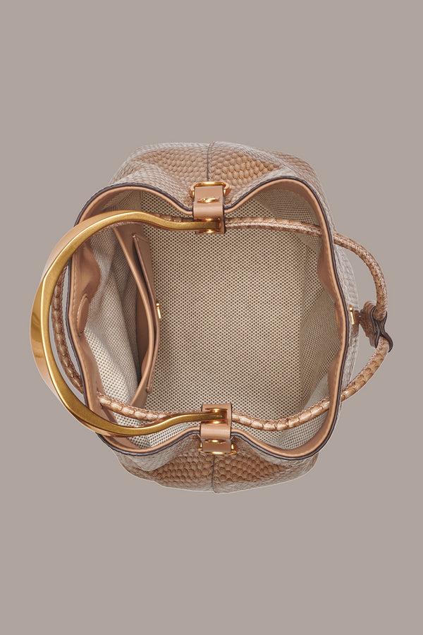 Donna Karan LAWRENCE BUCKET BAG Fawn