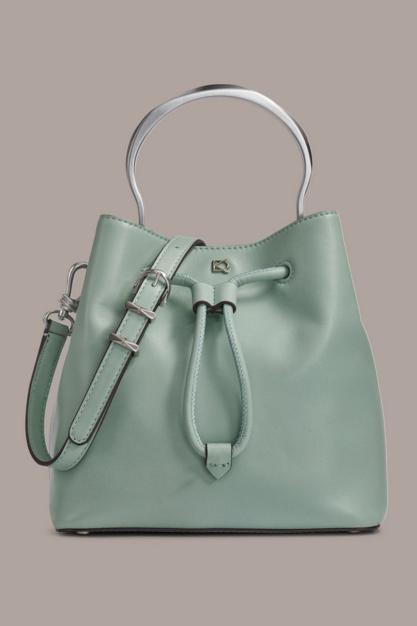 donna karan LAWRENCE BUCKET BAG Pale Jade