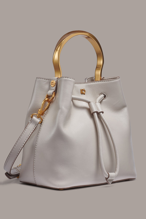 Donna Karan LAWRENCE BUCKET BAG SAND