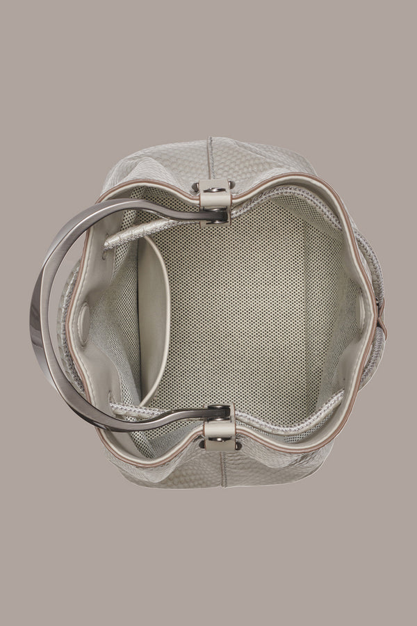 Donna Karan LAWRENCE BUCKET BAG Zinc