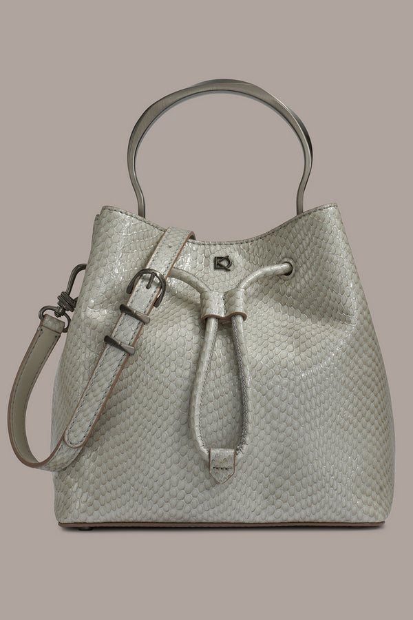 donna karan LAWRENCE BUCKET BAG Zinc