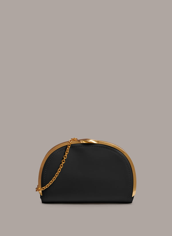 donna karan LAWRENCE CLUTCH Black