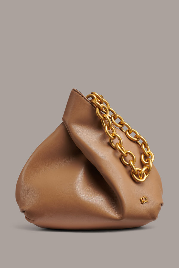 donna karan LAWRENCE WRISTLET Toasted Almond