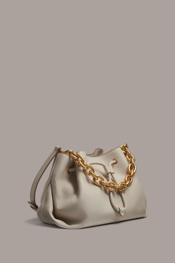 Donna Karan LYNDON DRAWSTRING CROSSBODY BAG Sand