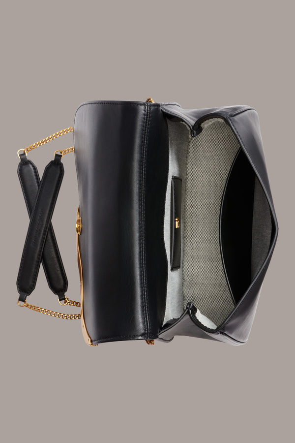 Donna Karan MALVERNE CROSSBODY BAG Black/Gold