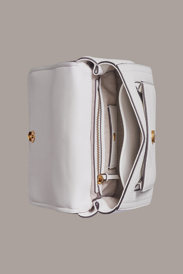 Donna Karan OCEANSIDE CROSSBODY BAG BRILLANT WHITE