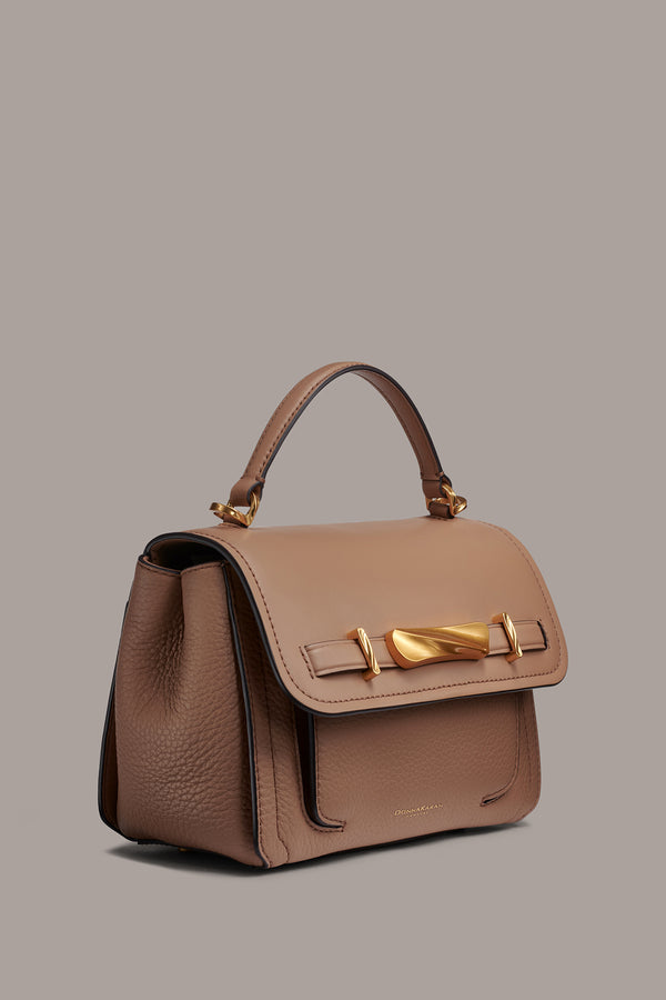 Donna Karan OCEANSIDE CROSSBODY BAG TOASTED ALMOND