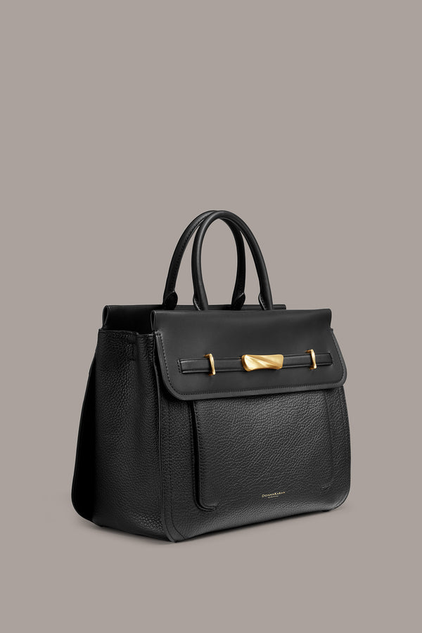 Donna Karan OCEANSIDE SATCHEL Black