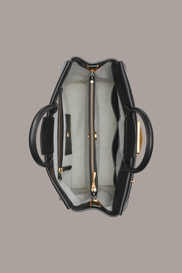 Donna Karan OCEANSIDE SATCHEL Black