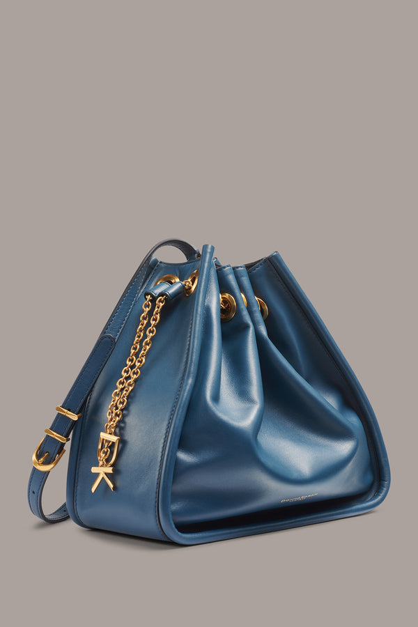 Donna Karan PLAINVIEW CROSSBODY BAG PEACOCK