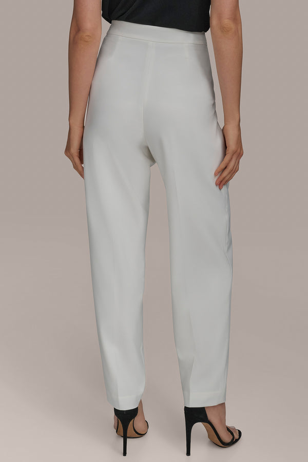 Donna Karan PLEATED PEGGED LEG Cream