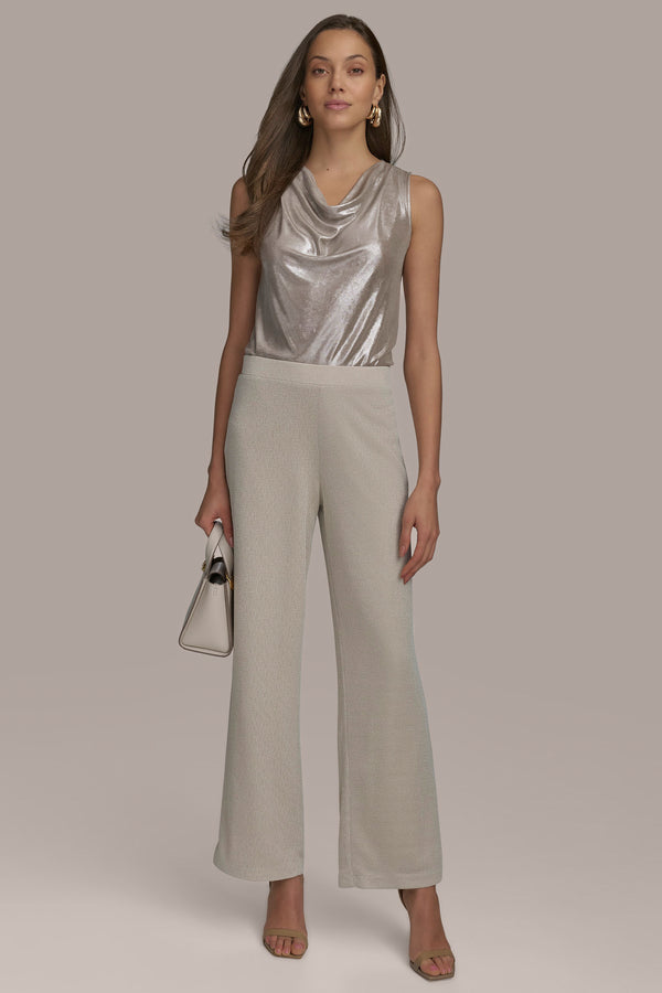 Donna Karan PULL ON KNIT PANT Tuscan Grey
