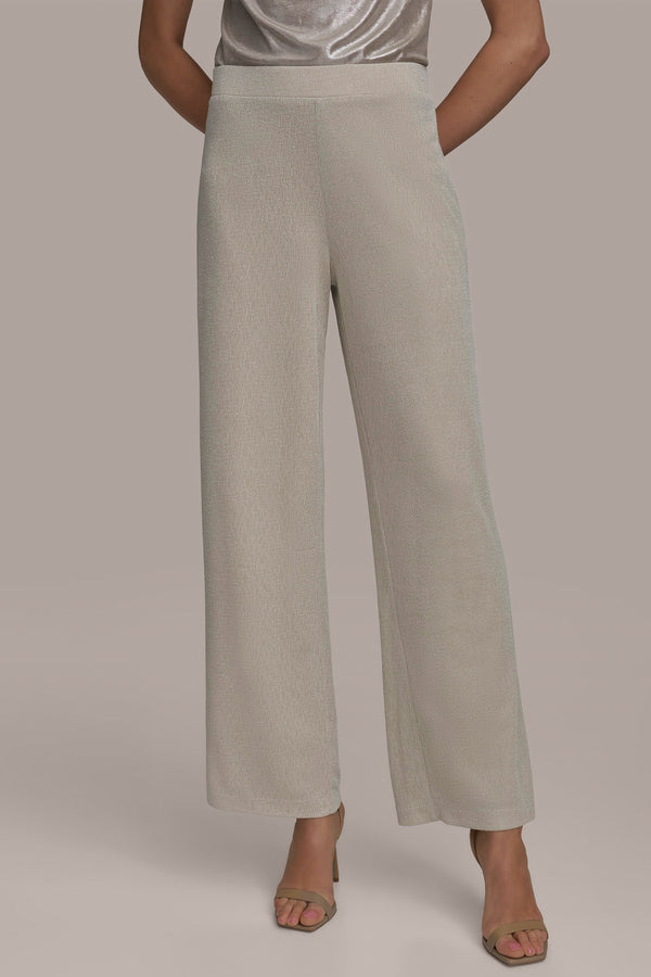 donna karan PULL ON KNIT PANT Tuscan grey