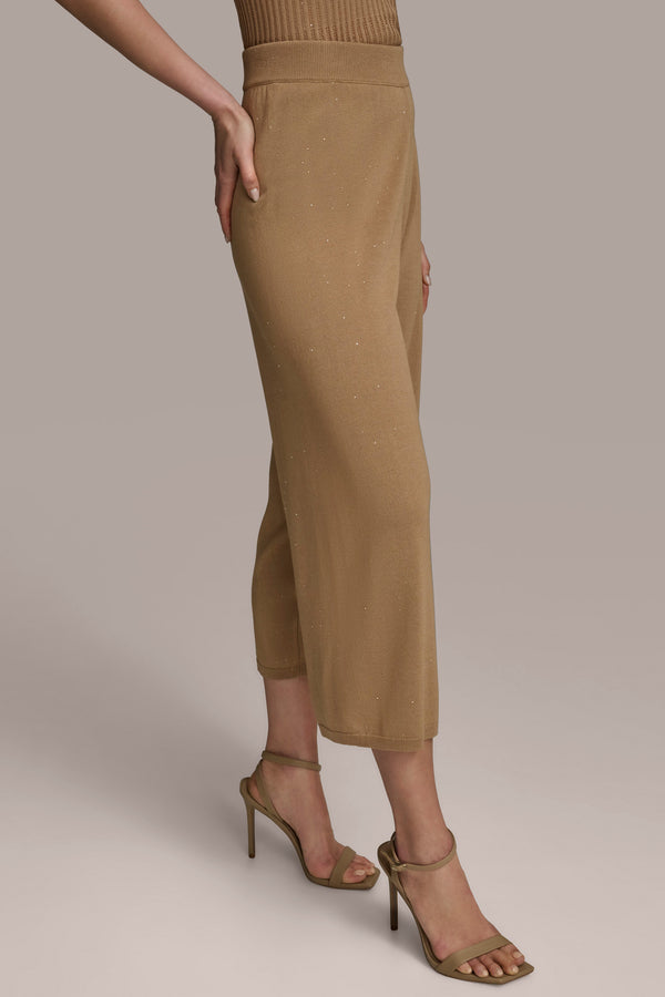 Donna Karan PULL ON SWEATER PANT Hazelnut