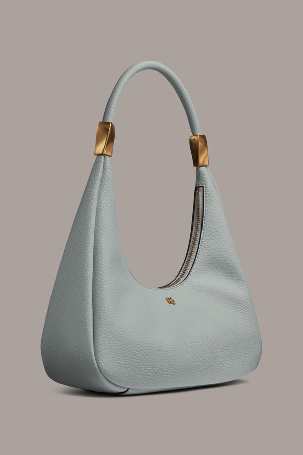 Donna Karan QUOGUE SHOULDER BAG Frost Blue