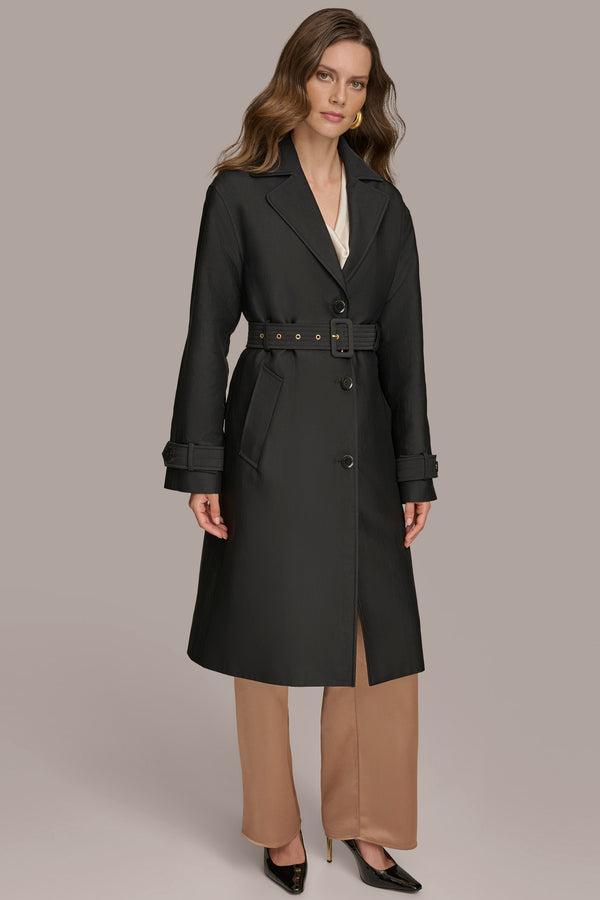 Donna Karan RAIN COAT Black