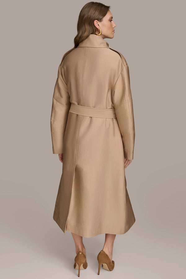 Donna Karan RAIN JACKET KHAKI