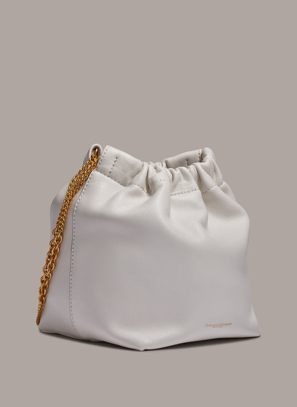 Donna Karan ROSEDALE CROSSBODY Brilliant White