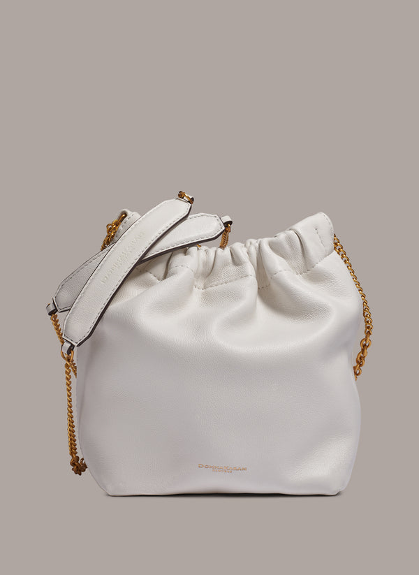 donna karan ROSEDALE CROSSBODY Brilliant White