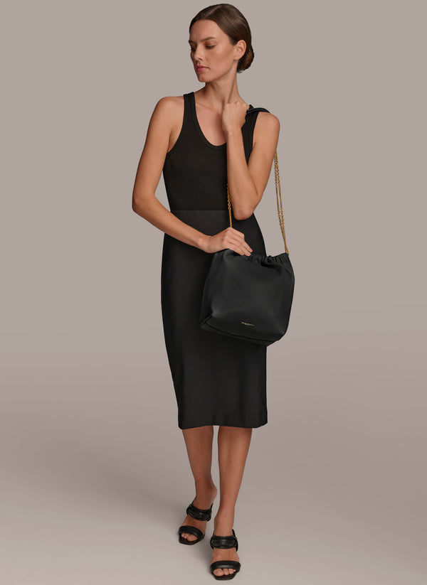 Donna Karan ROSEDALE LARGE CROSSBODY Black