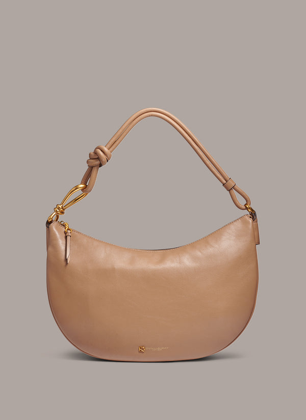 donna karan ROSLYN LARGE HOBO Fawn